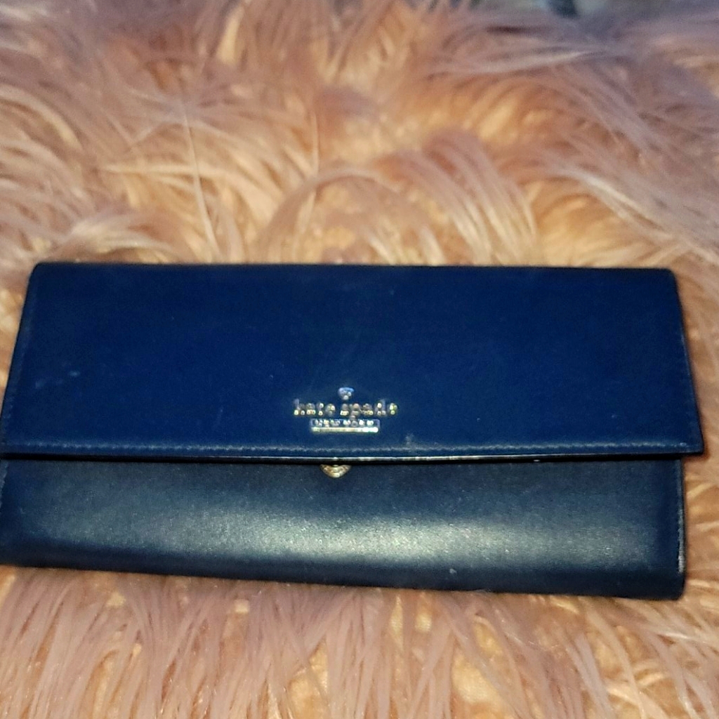 Kate's Spade Navy Blue Wallet
